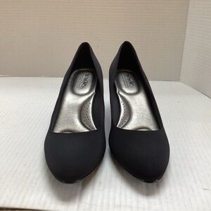 NWOT Coach and Four Black Fabric Heels. 
Women’s Size 9.5